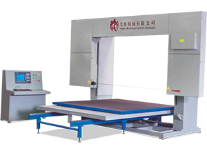 Digital controlled foam shape-cutting machine